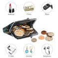 thumbnail image 4 of Cemetery Stylish and Durable Coin Purse with 0.7 Microfiber and Zinc Alloy Jaws, 4.3x4.7 in/11x12 cm - for Organizing and Securing Your Coins!, 4 of 7