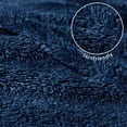 thumbnail image 5 of Exclusivo Mezcla Soft Fleece Throw Blanket for Couch, Super Soft Velvet Plush Bed Blanket, 50x60 Inches, Navy Blue, 5 of 8
