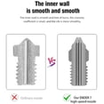 thumbnail image 3 of 5Pcs Printer Nozzles, 3D Printer Extruder Nozzle 1.75mm M6 High Speed Hotend Extruder Nozzle For Creality Ender 5 S1, 3 of 8