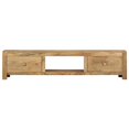 thumbnail image 2 of vidaXL TV Cabinet 140x30x32 cm Solid Mango Wood, 2 of 5