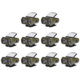 thumbnail image 1 of Linterna frontal de inducción LED de 1200 mAh, 700 lm, tipo C, recargable, impermeable, verde militar, 1 of 4