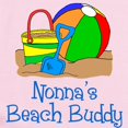 thumbnail image 2 of CafePress - Nonna's Beach Buddy Body Suit - Baby Light Bodysuit, Size Newborn - 24 Months, 2 of 4