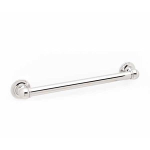 UPC 736752893170 product image for Ginger 4562/SN Columnar 18-Inch Grab Bar, Satin Nickel | upcitemdb.com