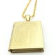 thumbnail image 3 of Colgante Católico Sunnimix De Jesús Collar Acero Inoxidable Dorado, 3 of 8