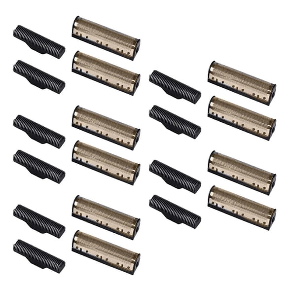 5 Set Clipper Blade compatible Kemei KM-1102 Clipper Electric Shaver Parts Net Gold_Perfect Gift