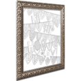 thumbnail image 2 of Trademark Fine Art 'Letters & Words 22' Canvas Art by Hello Angel Gold Ornate Frame, 2 of 4