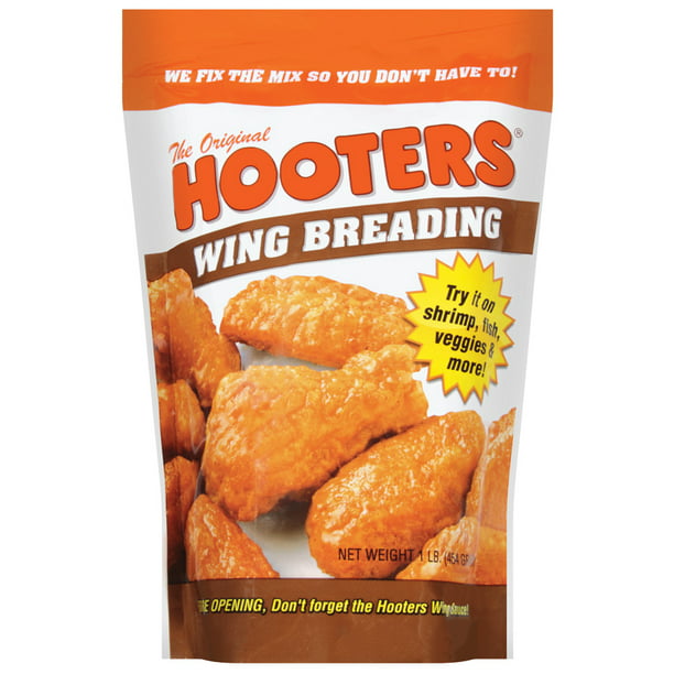 systematisk Det er det heldige Postbud 3 Pack) Hooters Wing Breading, 1 lb - Walmart.com