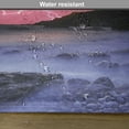 thumbnail image 6 of Ambesonne Nature Place Mats Set of 4, Thunderstorm Phenomena, Standard Size, Pink Grey, 6 of 6