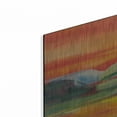 thumbnail image 2 of Luxe Metal Art 'Flower Hill Sunset 2'  by Silvia Vassileva Metal Wall Art, 24" x 24", 2 of 8