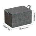 thumbnail image 3 of Large Storage Bag,Comforter/Blanket/Pillows/Quilt Storage Container, Garage Grocery Storage Bag,Garments/Clothes Organizer Bin in Closet/Attic,Moisture Proof,Household Wardrobe Organizer Pouch, 3 of 3