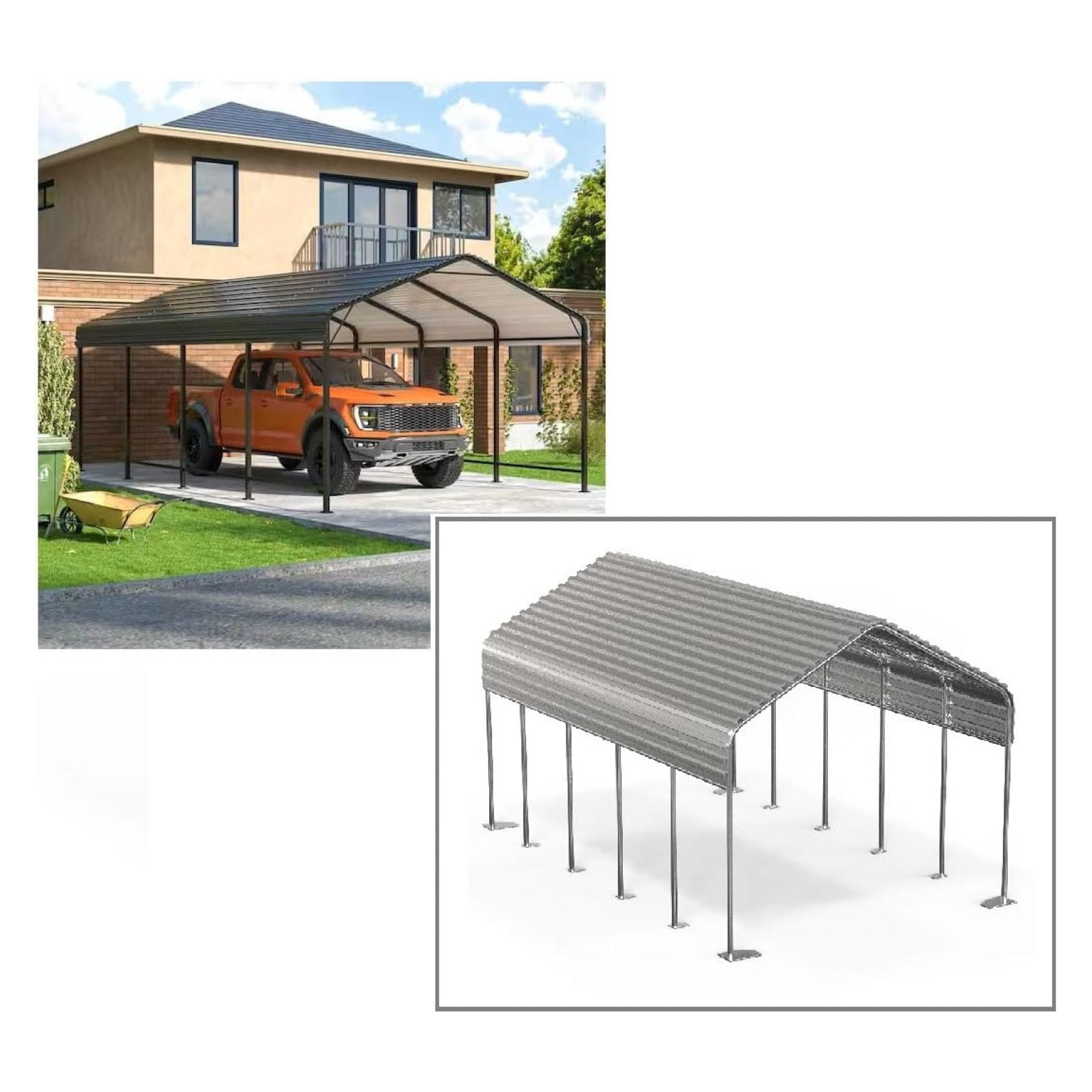 Canopy Fittings Connectors 1-3/8" Frame Set Couplers Carport Tent Shed 3 Way, 4 Way 3/Pack (4-Way)