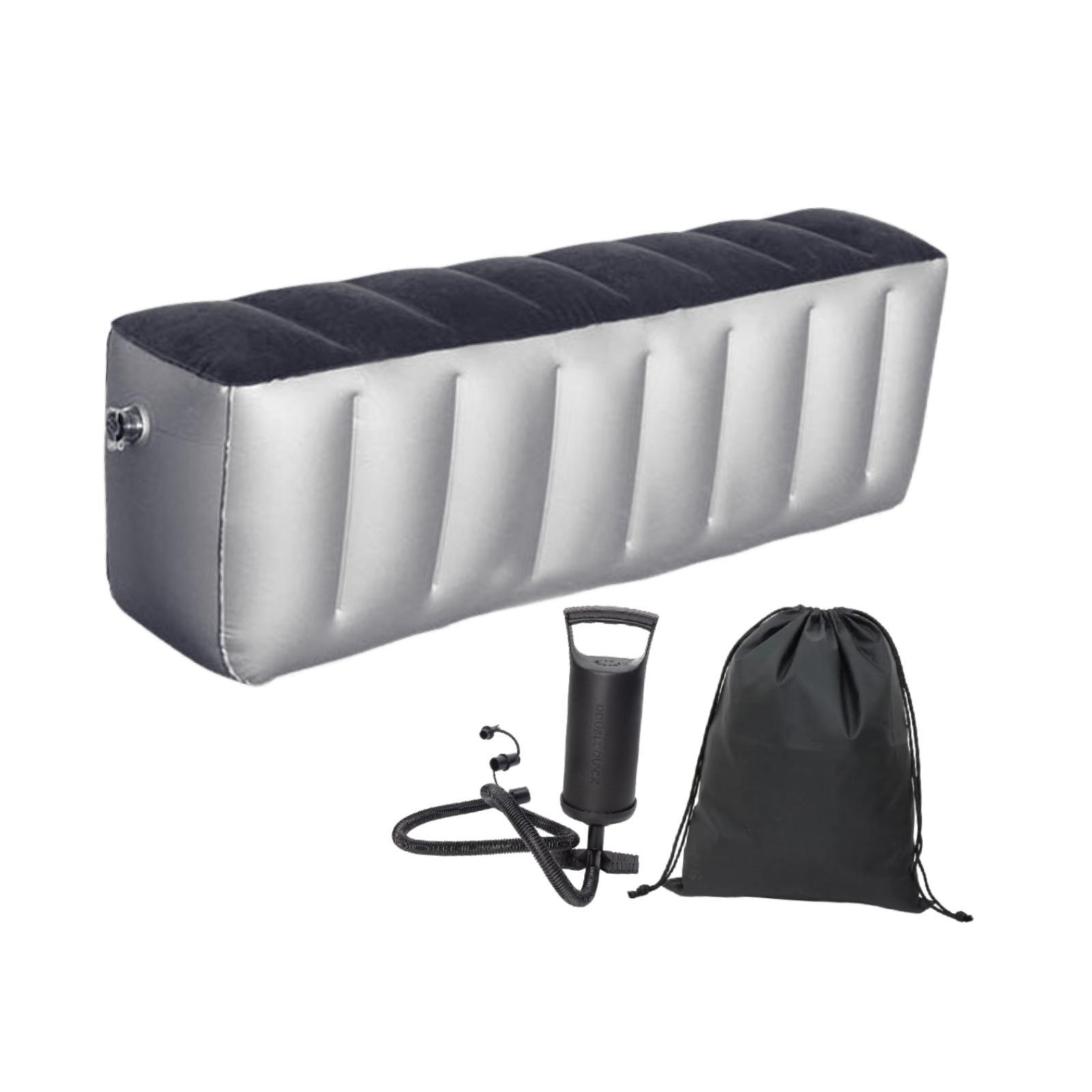 Inflatable Car Air Travel Mattress Sleeping Gap Pad Flocked PVC Material for Family Road Trips and Campers