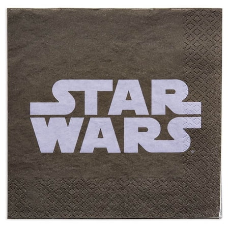 Star Wars Black Classic 16 Count Lunch Napkins