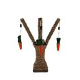 thumbnail image 2 of Pet Rabbit Toy Tree Bunny Fun Chew Toy Rattan Grass Scratcher Climbing Tree Play Carrot Toy for Small Animal, 2 of 3