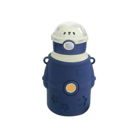 

Coffee Cup Coffee Cup Solo Cups Astronaut Durable 316 Stainless Steel Water Bottle With Easy Open Button Cap And Built-in Handle Leak-Proof Design Perfect For Outdoor Activities (17 Oz) Blue