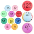 thumbnail image 3 of Numbered Table Tennis Balls for Play Assorted Color PP Material 150pcs Game Night Fun, 3 of 8