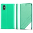 thumbnail image 5 of Wallet Case for iPhone X, Mint Infolio Credit Card Slot Cover, View Stand [Bonus Wrist Strap/Lanyard] for Apple iPhone 10, 5 of 6