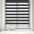 thumbnail image 1 of Cordless Zebra Blinds Window Shades Day and Night Shades for Light Control Dual Layer Light Filtering Sheer Blinds out Window Treatments, 1 of 7