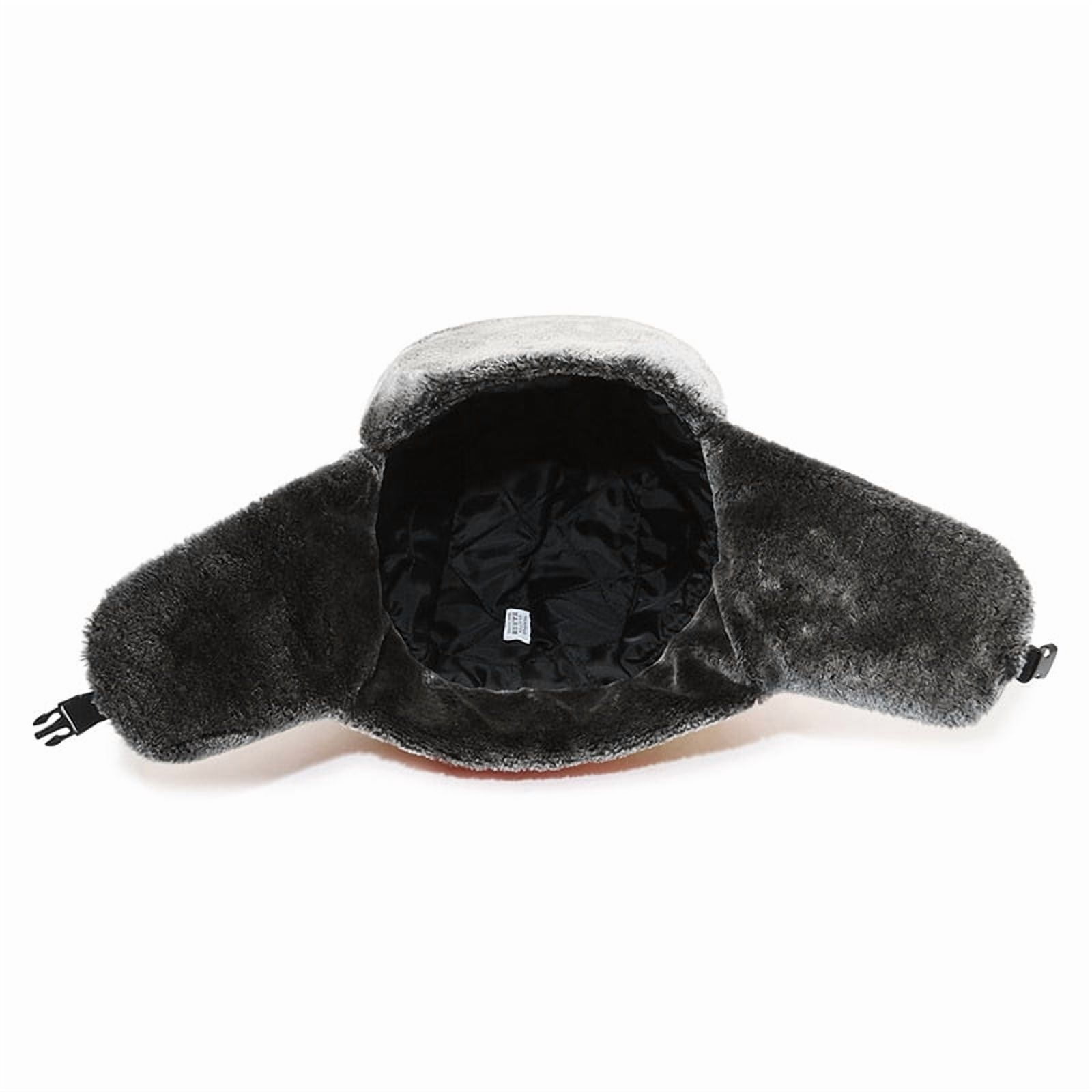 2 Pcs Reflective Trapper Hat for Men Ski Fur Windproof Safety Winter Hat High Visibility Hat with Ear Flap Face Mask