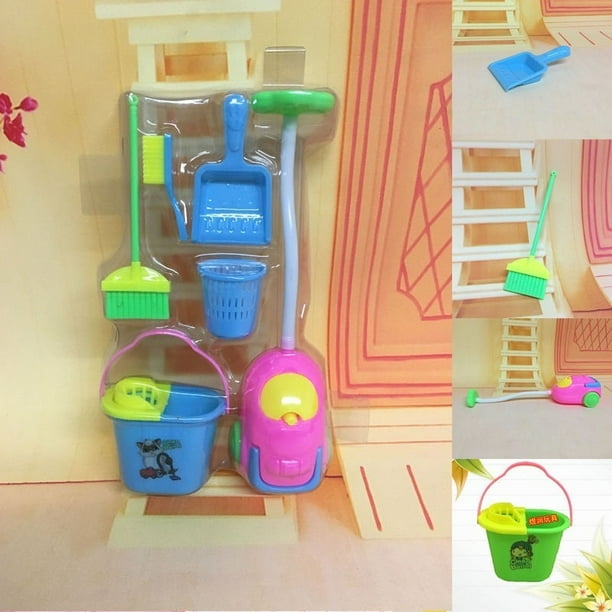 Barbie doll cleaning set sale