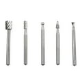 thumbnail image 6 of 10 Piece HSS Titanium Rotary File Set Dremel Routing and Milling Cutters for Wood and DIY Projects, 6 of 8