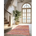 thumbnail image 3 of Soft Cotton Area Rug – Handwoven, Reversible, Lightweight, Perfect for Living Room, Bedroom, Entryway, or Nursery Size - 2 x 7 Feet (60 cm x 210 cm), 3 of 5