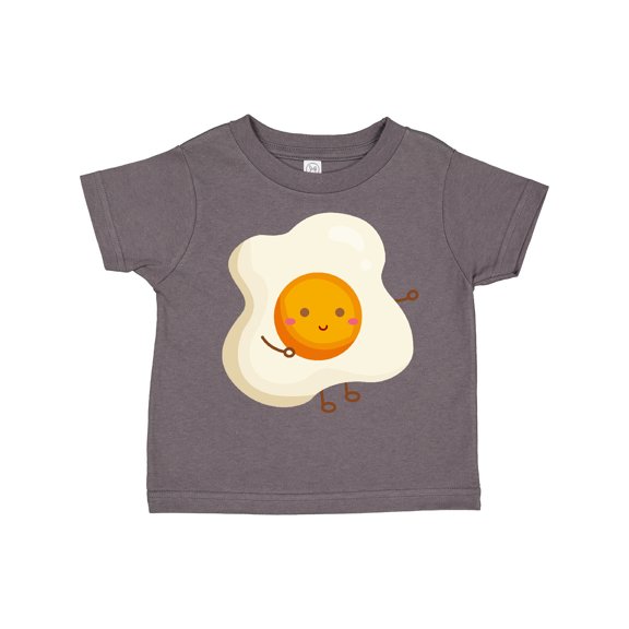 Inktastic Fried Egg Boys or Girls Toddler T-Shirt