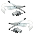 thumbnail image 5 of New Front Left and Front Right Window Regulator Compatible With Buick Chevrolet Oldsmobile Venture LS Venture Base 1997-2009 By GM1350189 GM1357107 GM1351189 GM1356107 16629471-PFM, 5 of 7