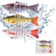 thumbnail image 4 of Señuelos de pesca para lubina, trucha y superficie (juego de 3), swimbaits multiarticulados, señuelos biónicos de hundimiento lento, señuelos de pesca realistas para lubina de agua dulce y salada., 4 of 9
