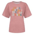 thumbnail image 4 of XIAONU Womens Book Lover Letter Print T-Shirt Short Sleeve Crew Neck Pullover Tee Soft Retro Literary Casual T-Shirts, 4 of 4
