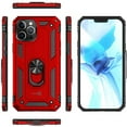 thumbnail image 7 of CoverON Apple iPhone 12 Mini Ring Case, Kickstand Rugged Phone Cover Magnetic Car Mount Compatible - Red, 7 of 7