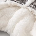 thumbnail image 5 of Ropa de invierno para perros pequeños, gatos, forro polar grueso, chaqueta impermeable y cálida, abrigo para cachorros, francés B dorado, 5 of 5