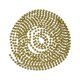 thumbnail image 2 of Guirnalda de cuentas redondas de 8 mm con chapado fijo, colgante para decoración de bodas, Navidad, cumpleaños y escenarios (dorado, 5 m/rollo), 2 of 7