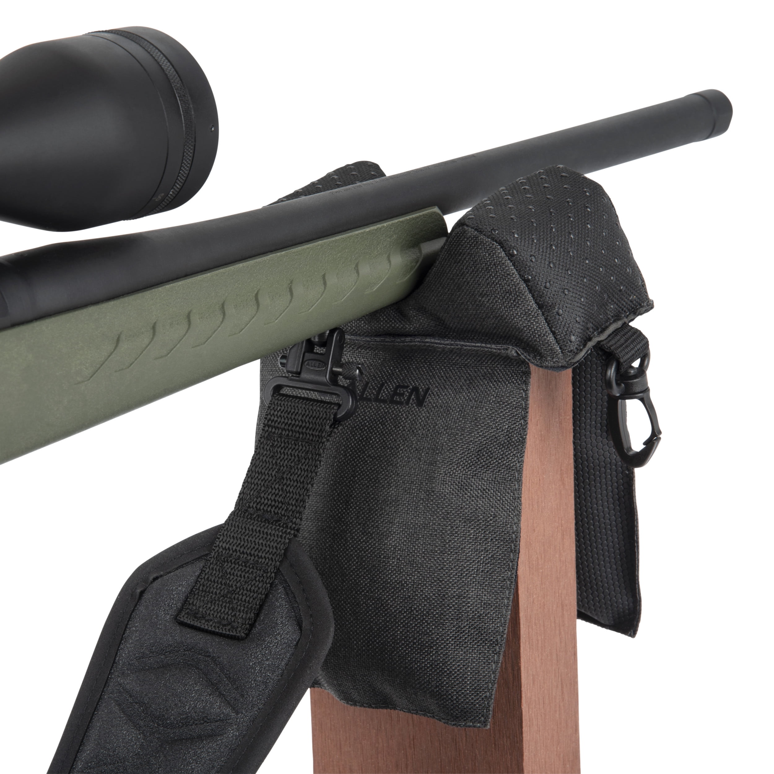 Allen Company Eliminator Window Mount Rifle Large Shooting Bag, Black, Polyester, Model 21923