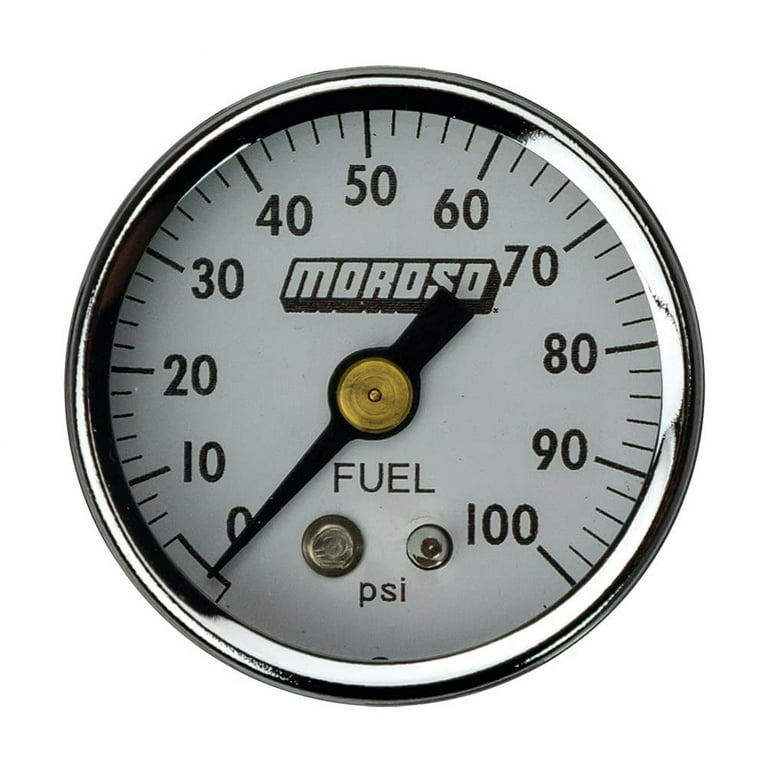 Moroso Fuel Pressure Gauge 0-100psi Moroso Fuel Pressure Gauge 0-100psi