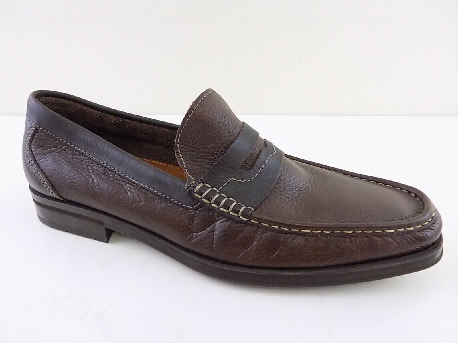 Florsheim Men's Madrid Penny Loafers Size 11.5 in Brown - Walmart.com