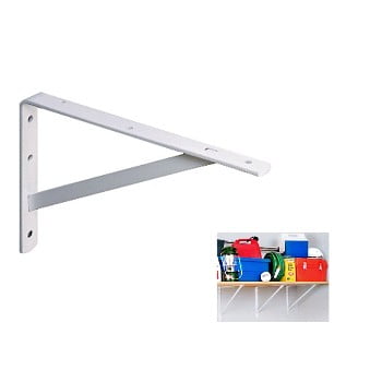 

Knape & Vogt Shelf Bracket-Ultimate L/Extra Heavy Duty White-20