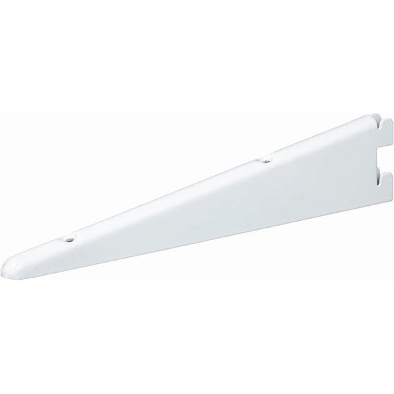Knape & Vogt Shelf Bracket 182WH 9 - Easy Installation - 9", White