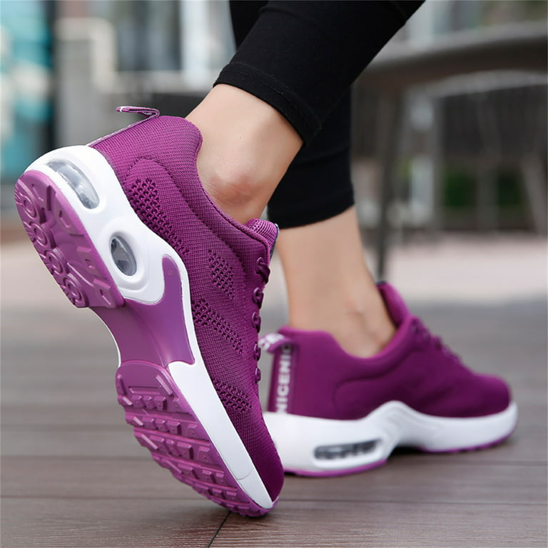 YYTLCH Women's Air Cushion Sneaker Casual Running Shoes Fitness Breathable  Sports Shoes