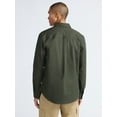 thumbnail image 3 of Free Assembly Men's Cotton Utility Shirt with Two Pockets, Sizes S-3XL, 3 of 5