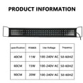 thumbnail image 2 of Full Spectrum Aquarium LED Light Lighting Aqua Plant Fish Tank Lamp 40/60/90CM, 2 of 5