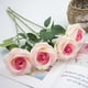 thumbnail image 5 of Injueey 10 unidades/juego de bodas de ensueño DIY con hermosas flores rosas de seda, para ramos y centros de , decoraciones que no dañan la Flores artificiales Rosa color, 5 of 6