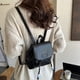 thumbnail image 3 of Nueva personalidad retro linda mezclilla 2025 verano nuevo estilo moda chica elegante mochila pequeña mochila femenina, 3 of 5
