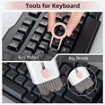 thumbnail image 4 of (Pink)7 in 1 Cleaning Kit for AirPods, Keyboard Cleaning Kit, PC Cleaning Kit Keyboard Cleaner Cleaning Brush Screen Cleaner for Phone/Laptop/Computer/Headphone/Earphone/Camera, 4 of 5
