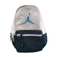 thumbnail image 1 of Mochila Escolar Deportiva Jordan Blanco/Negro Logo Azul, 1 of 2