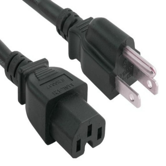 SANOXY Cables and Adapters; 4 PACK of 3ft 14 AWG 15A 125V Power Cord (NEMA 5-15P to IEC320 C15)