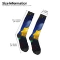 thumbnail image 4 of Haiem Solar System Socks, Funny Novelty Crazy Design Cotton Socks Sports Socks Knee High Socks For Men, Women,1Pairs - Gift For Working Friends, 4 of 8