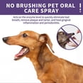 thumbnail image 3 of Pet Oral Cleaner Spray Eliminate Bad Dog and Cat Breath Spray for Most Dogs and Puppies, 3 of 5