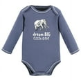 thumbnail image 6 of Touched by Nature Infant Boy Organic Cotton Long-Sleeve Bodysuits, Boy Safari, 12-18 Months, 6 of 7