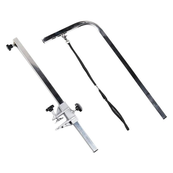 120cm Pet Dog Grooming arm rest Telescopic Grooming Table Bracket w/ Suspender